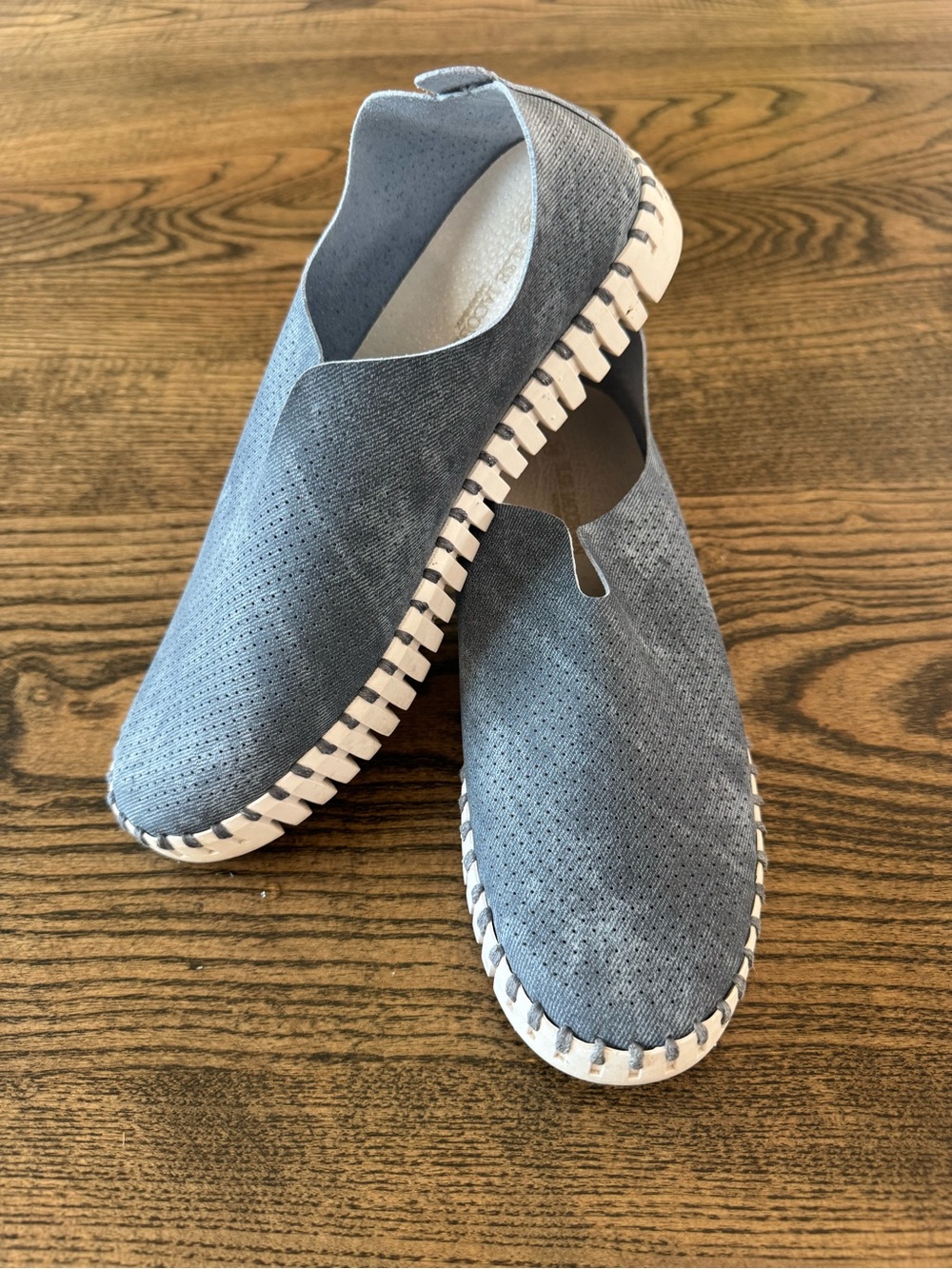 Ilse Jacobsen Slip-On Women's Flats in Blue – Comfortable Everyday Style